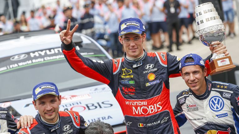 Thierry Neuville en Sardaigne 3 victoires et de très belles bagarres