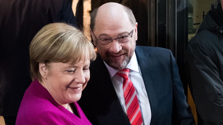 Allemagne: Merkel et les sociaux-démocrates trouvent un accord pour former un gouvernement