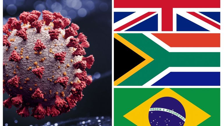 Coronavirus en Belgique : ces étranges variants anglais, sud-africain et brésilien qui inquiètent nos experts