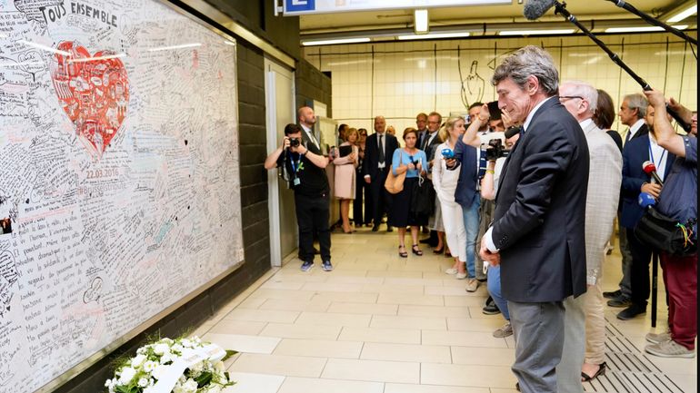 Le nouveau président du Parlement européen rend hommage aux victimes du terrorisme