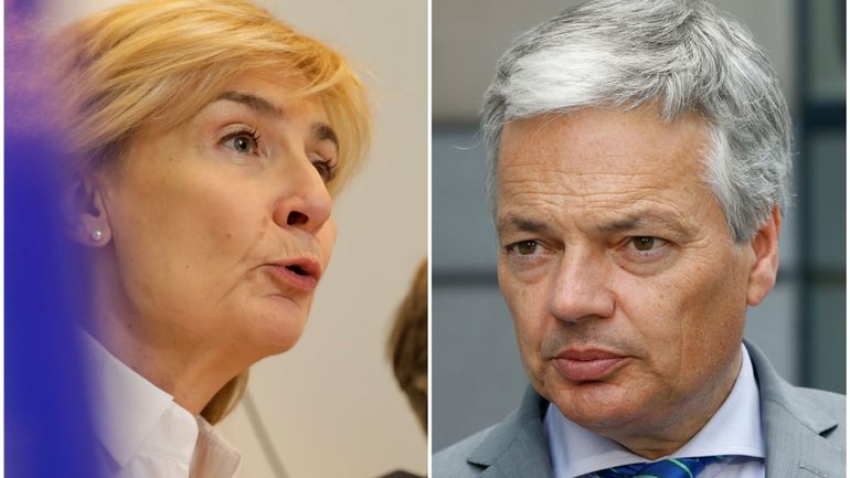 Têtes de liste MR à Bruxelles: Françoise Schepmans à la Région, Didier Reynders au fédéral