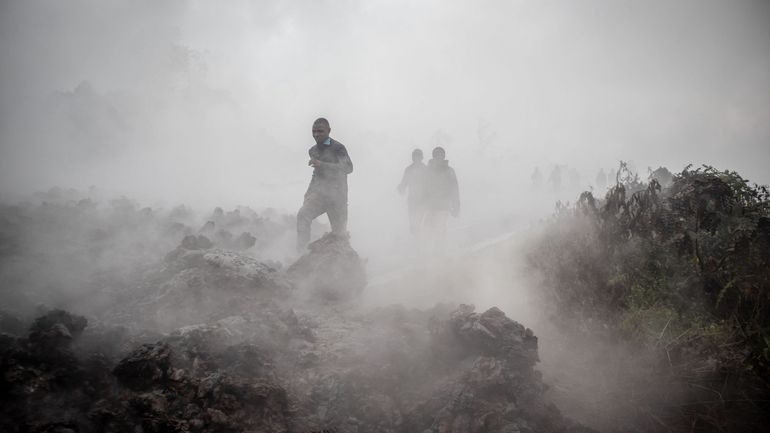 Eruption volcanique en RDC : encore de nombreuses incertitudes à Goma, au pied du Nyiragongo. 5 décès à cause des fumées toxiques