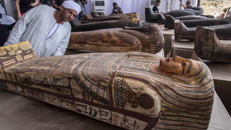 Les sarcophages de l'Egypte ancienne comme moteur du renouveau touristique