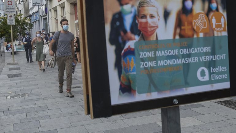 Coronavirus : l'obligation du port du masque à Bruxelles, une mesure insuffisante pour les experts Celeval