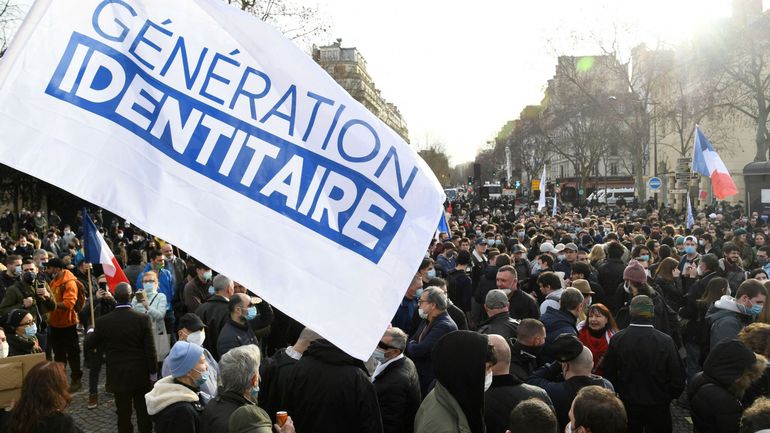 Vers une dissolution de Génération Identitaire ? Une manifestation a eu lieu samedi à Paris