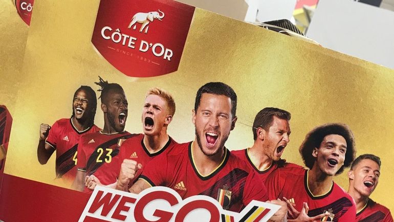 Coronavirus : voici pourquoi les Diables rouges se retrouvent sur les chocolats Côte d'Or malgré le report de l'Euro 2020