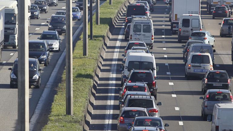 Les embouteillages en Belgique ont été moindres sur les six premiers mois de l'année