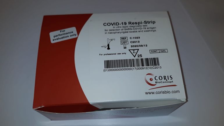 Coronavirus : un test belge en 15 minutes reçoit la certification