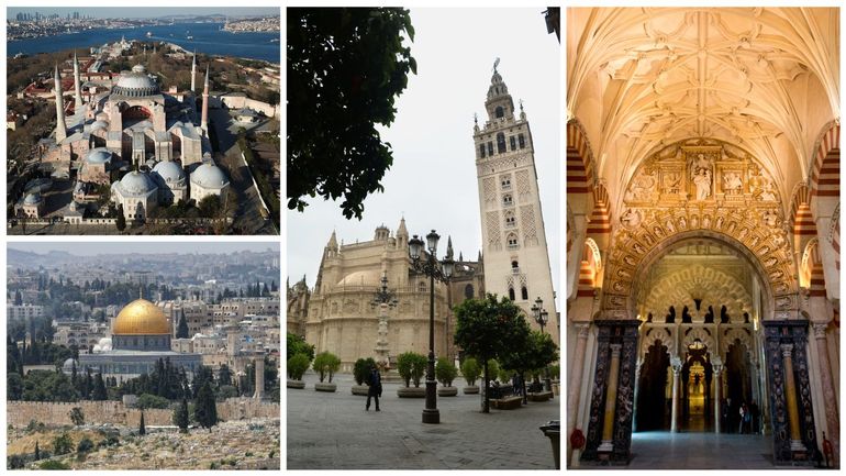 Sainte-Sophie, Giralda de Séville, Cathédrale de Cordoue, Mont du Temple : ces lieux de culte qui ont changé de religion