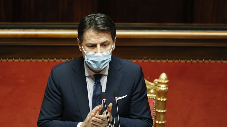 Italie: le Premier ministre Giuseppe Conte gagne un vote de confiance crucial au Sénat