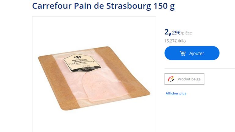 Carrefour rappelle du pain de viande pour une erreur d'étiquetage