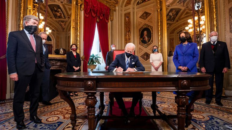 Coronavirus : Joe Biden doit signer jeudi dix nouveaux décrets destinés à améliorer la lutte contre la pandémie
