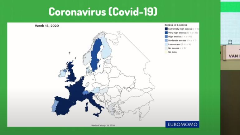 Coronavirus : les cartes de surmortalité montrent l'effet 