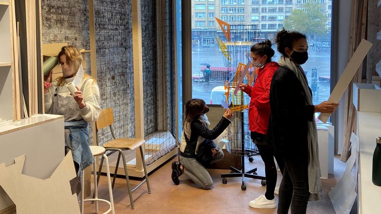 Les maquettes d'étudiants en architecture : la récup' plutôt que la poubelle