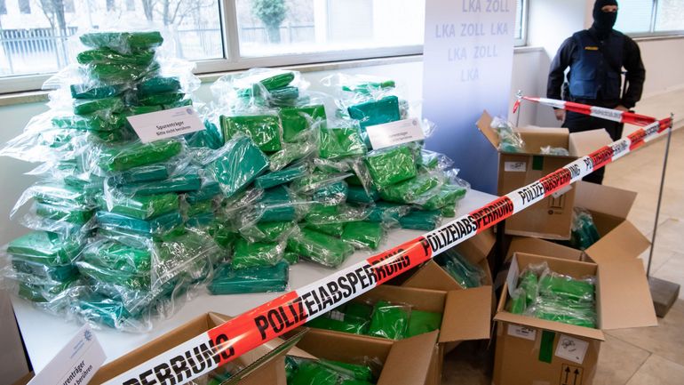 700 kilos de cocaïne découverts grâce à une collaboration belgo-allemande
