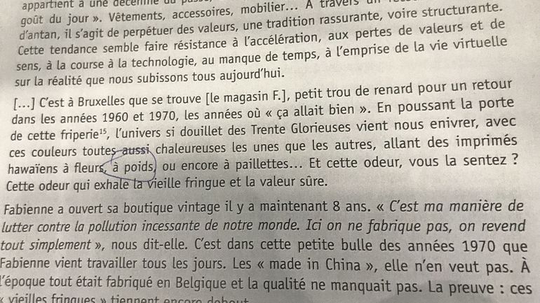 Des profs repèrent deux fautes d'orthographe dans l'épreuve de français du CESS