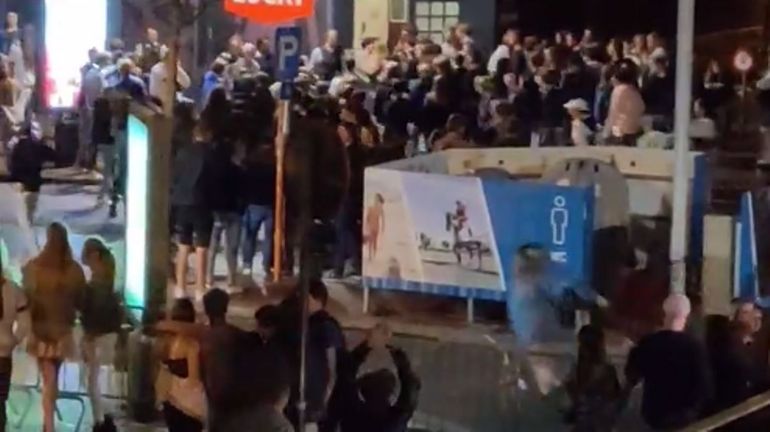 Forte présence policière à Knokke: encore deux arrestations de fêtards mineurs