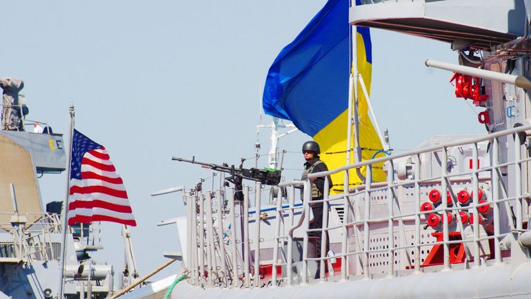 Défense : l'Ukraine entame des manoeuvres militaires avec les Etats-Unis en mer Noire