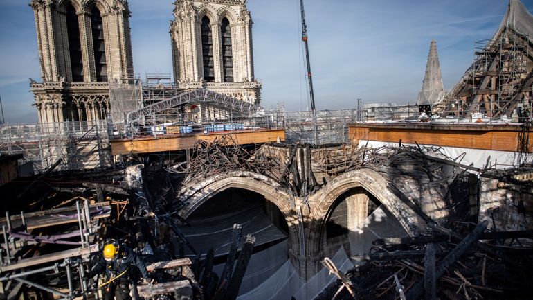 Pour la première fois depuis l'incendie, un concert de Noël dans Notre-Dame de Paris