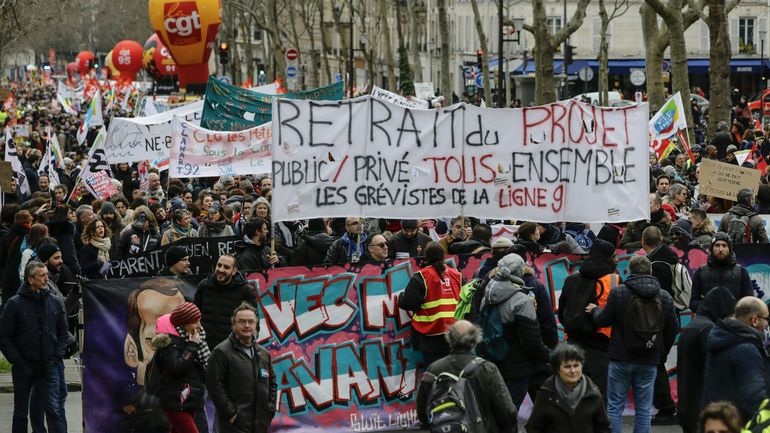 France : une nouvelle journée interprofessionnelle de grève et de manifestations le 6 février