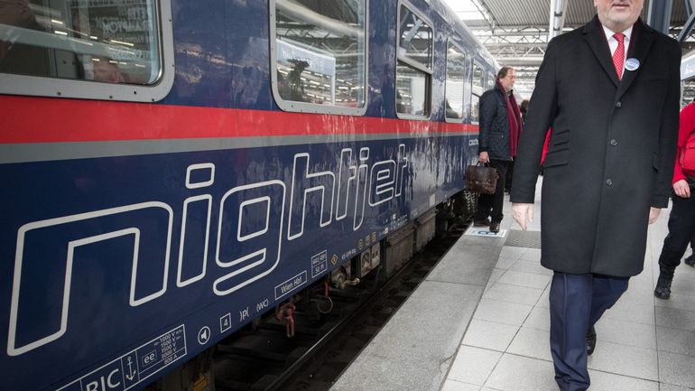 Les trains de nuit entre Bruxelles et Innsbruck, en Autriche, pourraient disparaître