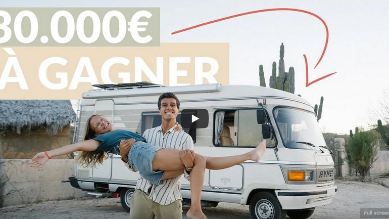 Coincé au Mexique avec son van, un Youtubeur belge lance un étonnant concours