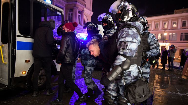 Russie: plus de 1.000 arrestations lors de rassemblements pro-Navalny, surtout à Moscou