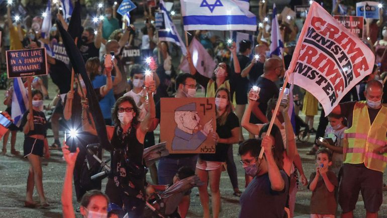 Israël : après la levée des restrictions, nouvelles manifestations anti-Netanyahu