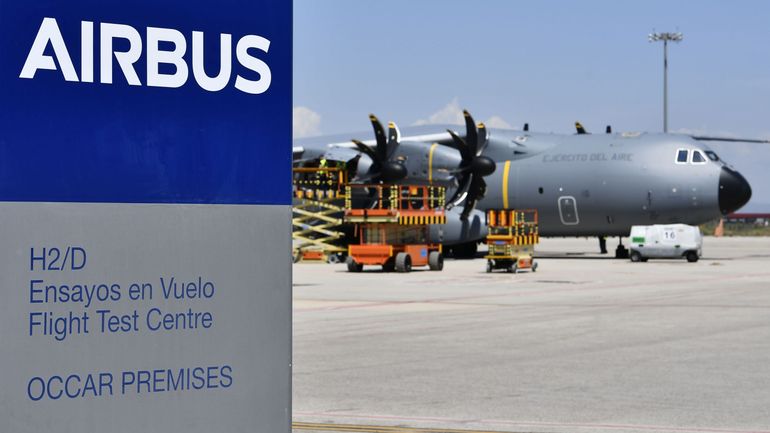 Le premier A400M belge a déjà effectué deux vols d'essai au départ de Séville