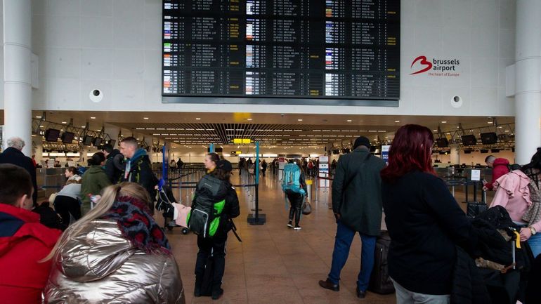Grève du zèle à Brussels Airport: jusqu'à une heure d'attente, ce lundi matin