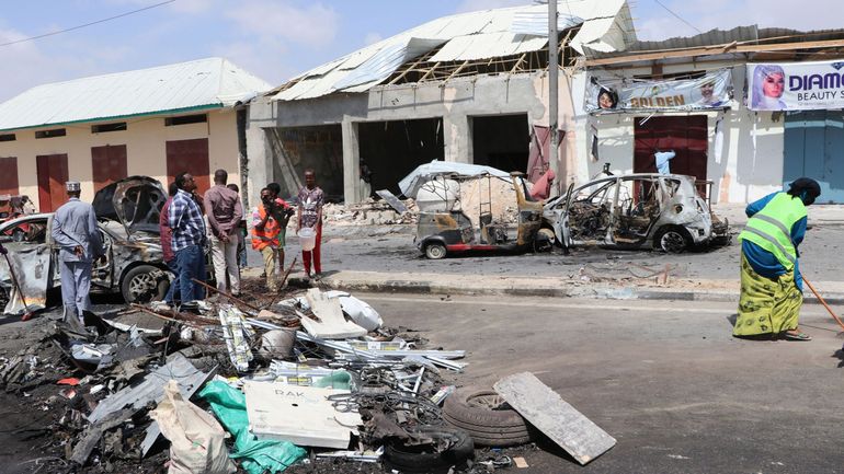 Au moins neuf morts dans l'attaque d'un hôtel dans la capitale somalienne Mogadiscio