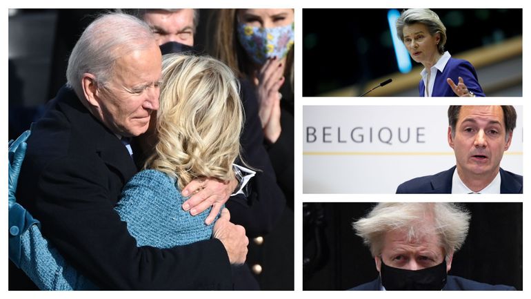 Investiture de Joe Biden : les dirigeants européens félicitent le nouveau président américain