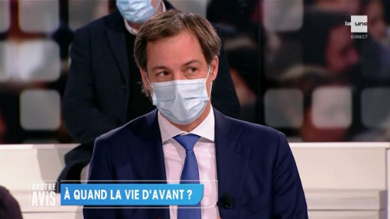 Alexander De Croo ne prévoit aucun assouplissement avant le 26 février