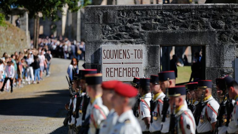 Indignation générale en France après des tags révisionnistes dans un village martyr