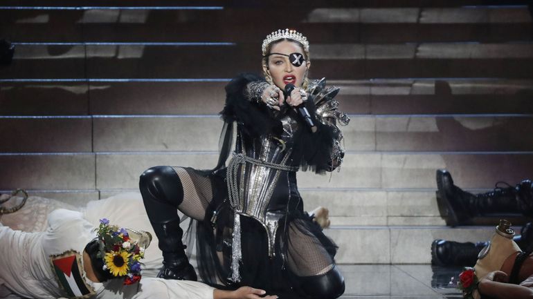 Procès de la scène de Madonna : jusqu'à un an de prison et 150.000 euros d'amende requis