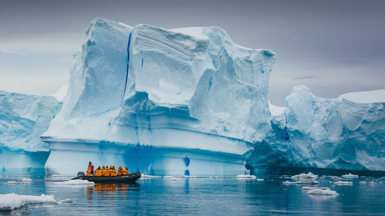 Climat: menace sur les soutiens des glaciers de l'Antarctique