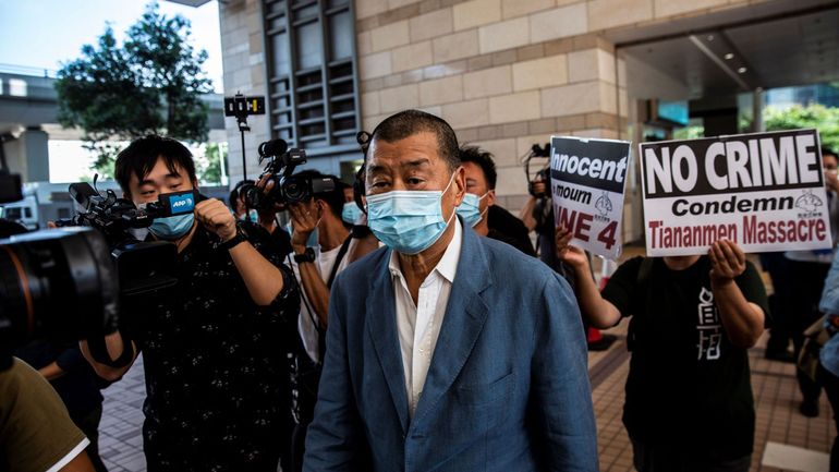 Hong-Kong : le magnat pro-démocratie Jimmy Lai inculpé en vertu de la loi sur la sécurité nationale