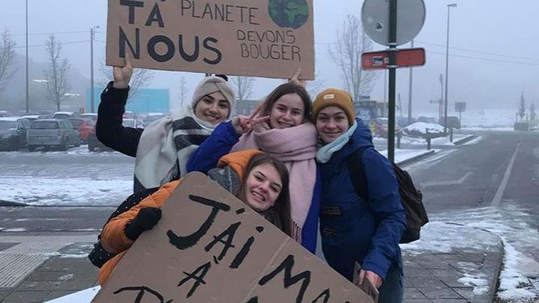Marche pour le climat: "Congé ou pas, j'y vais, j'ai peur pour mon avenir"