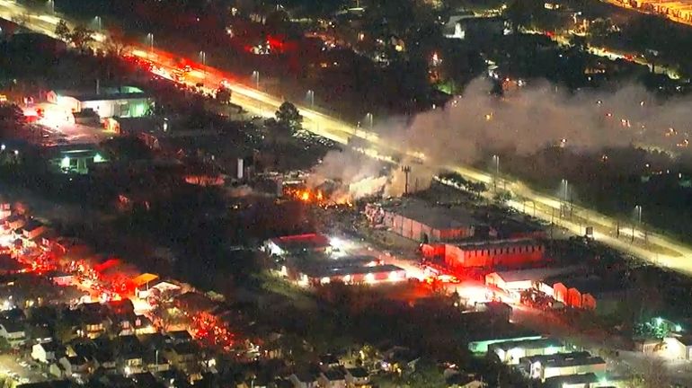 USA: une explosion secoue Houston, au Texas
