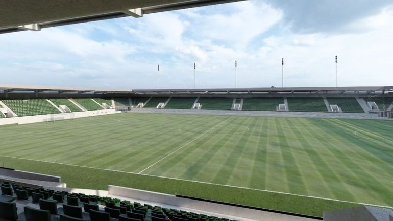 Un nouveau stade à 16 millions d'euros pour La Louvière dès 2023