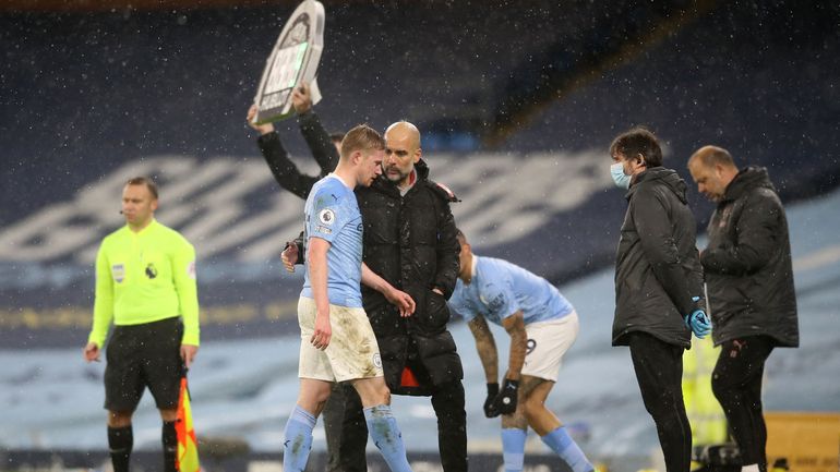 Pep Guardiola espère compter sur Kevin De Bruyne en Ligue des Champions