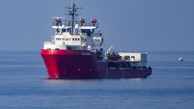 Le navire humanitaire Ocean Viking 