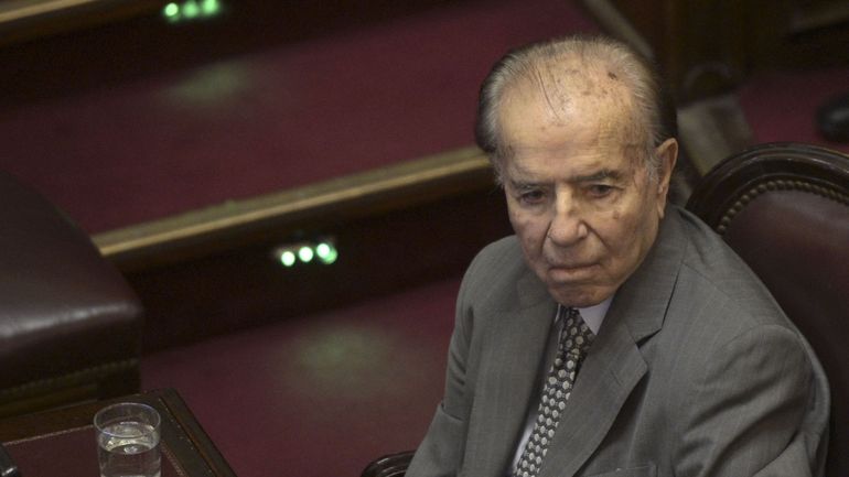 Argentine: décès à 90 ans de l'ancien président Carlos Menem