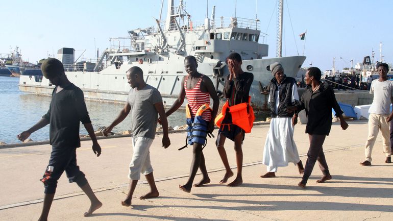 Libye : un groupe de 138 migrants interceptés au large de Tripoli