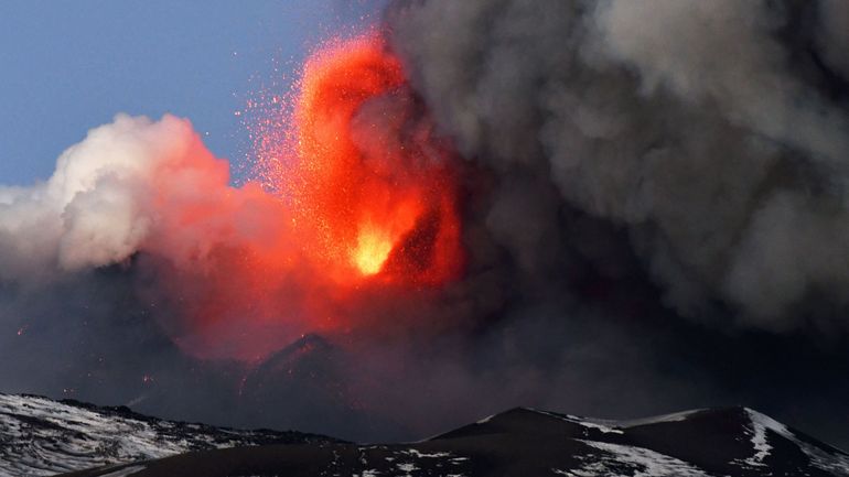 Eruption de l'Etna ce mardi : un peu de peur et des images époustouflantes