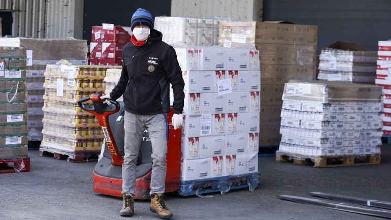 Coronavirus : les supermarchés belges font don de 460.000 repas aux banques alimentaires