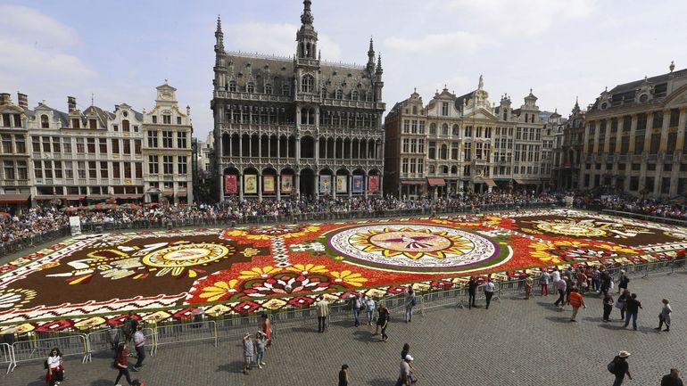 Coronavirus en Belgique : un son et lumière remplacera le traditionnel Tapis de fleurs à Bruxelles