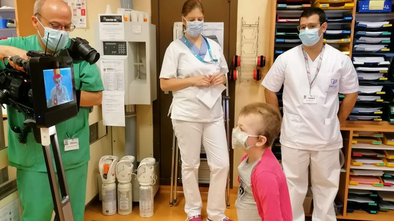 Mister Beam au chevet des malades : quand les robots viennent amuser les enfants hospitalisés au temps du coronavirus