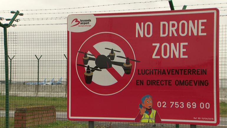 Aucune technologie pour protéger les aéroports belges contre les drones