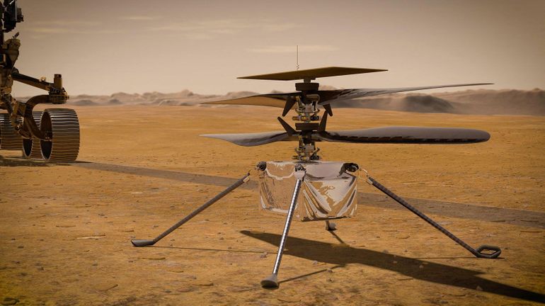 L'hélicoptère de la Nasa prêt pour son premier vol sur Mars dans deux jours